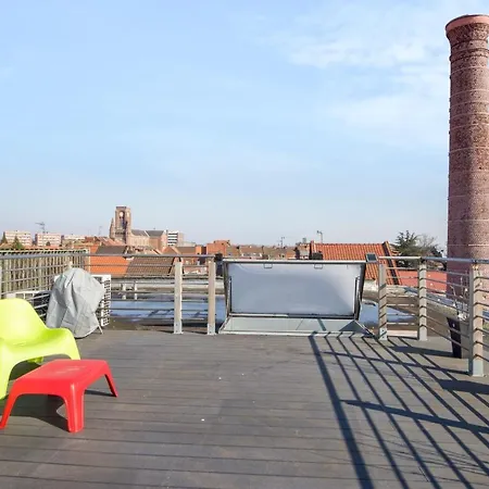 Beautiful And Bright Loft With Rooftop At The Heart Of Roubaix - Welkeys Apartment